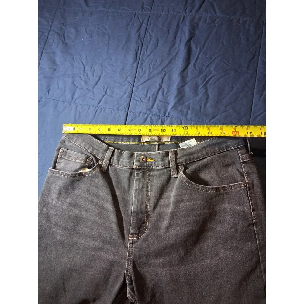 Wrangler Authentics Mens‎ Straight Leg Charcoal Gray Jeans 34x32 112315536